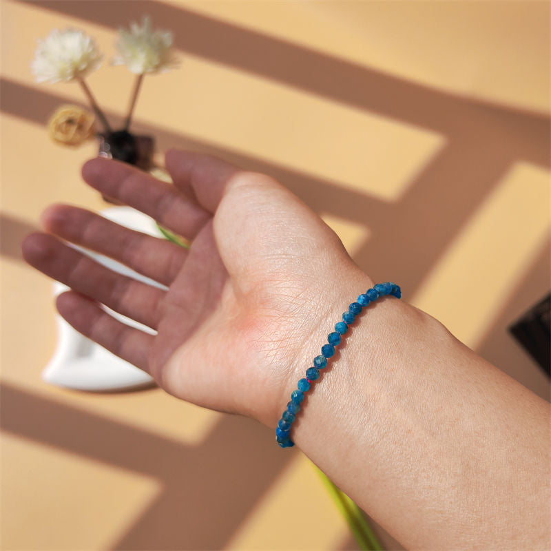 Apatite Energy Bracelet (Personalized Pet Portrait)