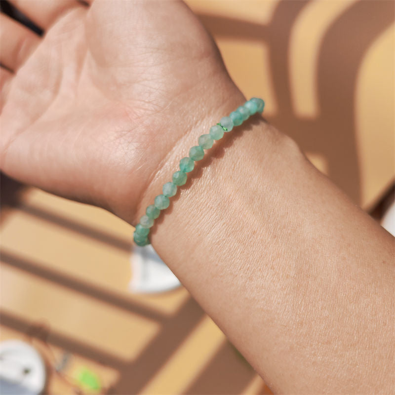 Amazonite Energy Bracelet (Personalized Pet Portrait)