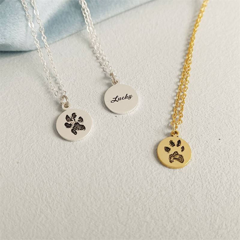 Personalized Pet Pawprint Necklace™