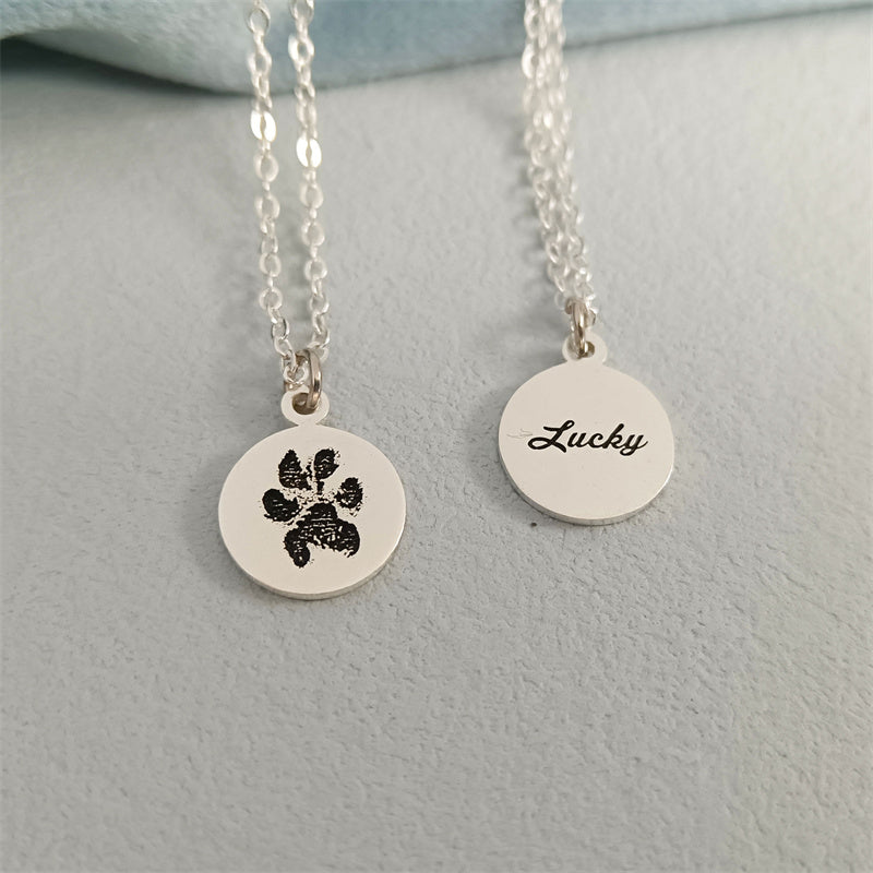 Personalized Pet Pawprint Necklace™