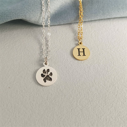 Personalized Pet Pawprint Necklace™