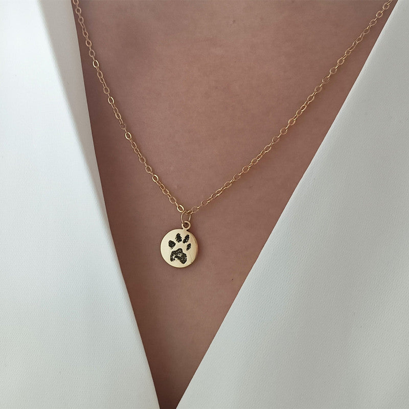 Personalized Pet Pawprint Necklace™