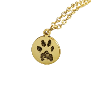 Personalized Pet Pawprint Necklace™