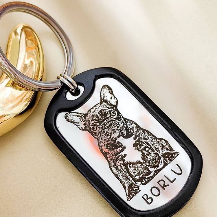 Pet Portrait Keychain™