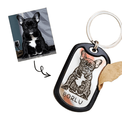 Pet Portrait Keychain™