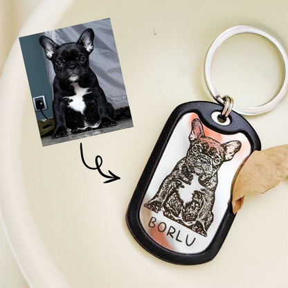 Pet Portrait Keychain™