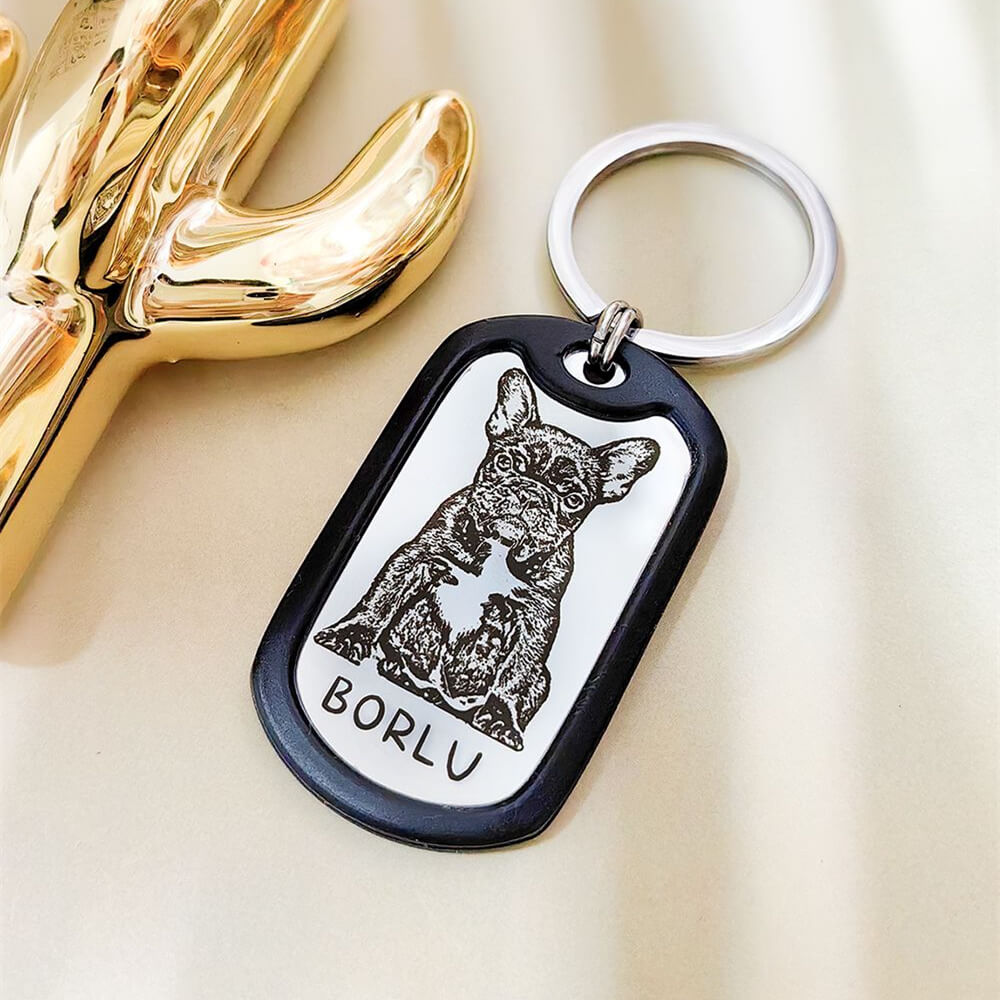 Pet Portrait Keychain™