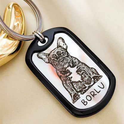 Pet Portrait Keychain™