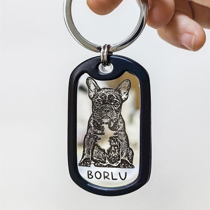 Pet Portrait Keychain™